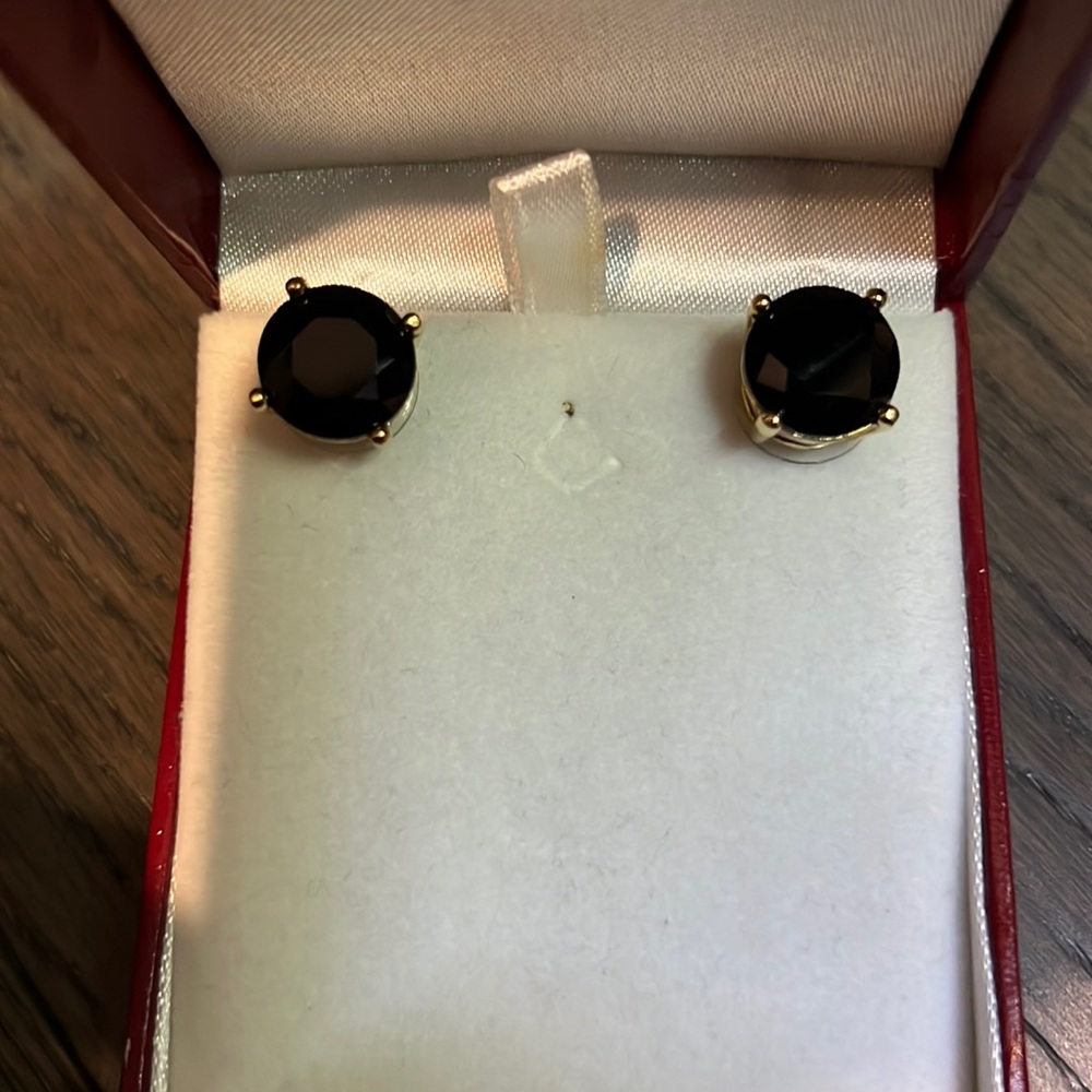 Black earrings